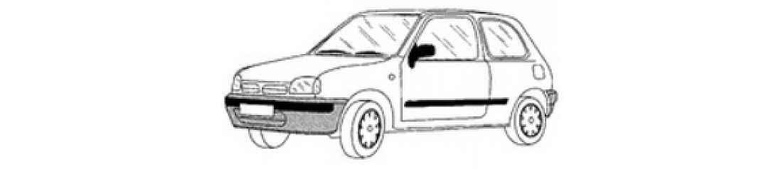NISSAN MICRA K11 от 1998 до 2000